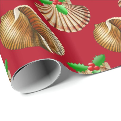 Beach Christmas Wrapping Paper 