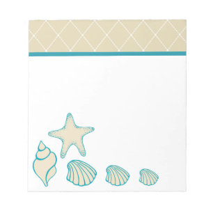 Seashells Beach Notepad