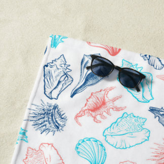 Seashells Beach Towel
