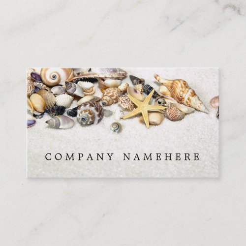 Seashells Business Cards