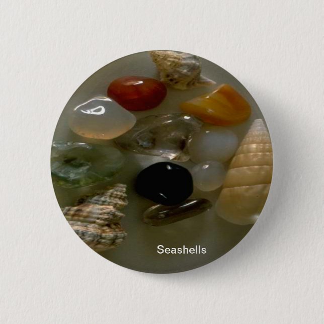Seashells by the Seashore- Button (Front)