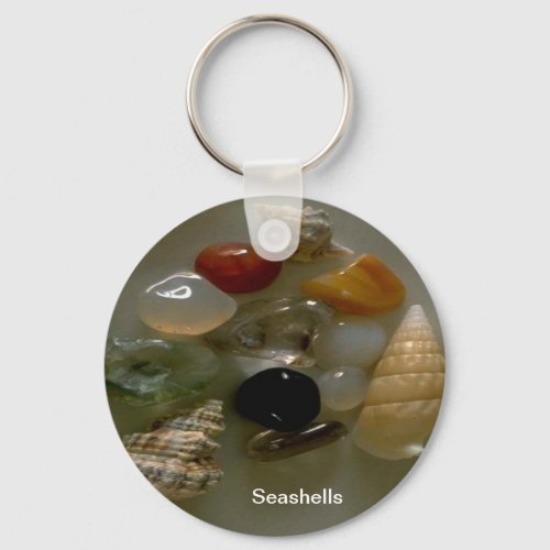 Seashells by the Seashore_ Keychain