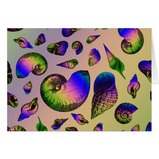 Seashells Cards (Front Horizontal)