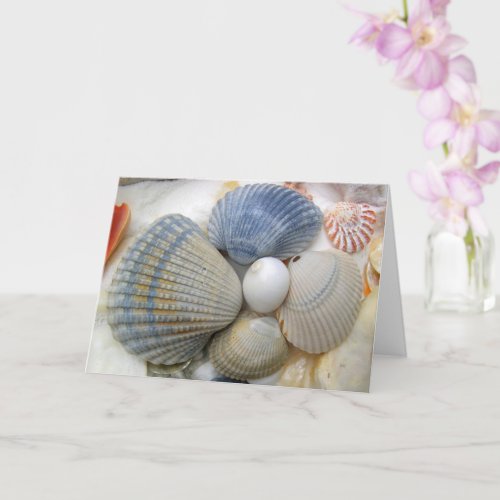 Seashells Christian Friend Birthday Card