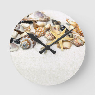 Seashells Clock