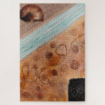 seashells collage