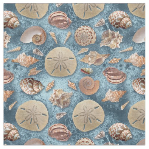 Seashells Collection Fabric