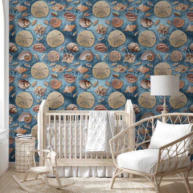 Seashells Collection Wallpaper (Kids)