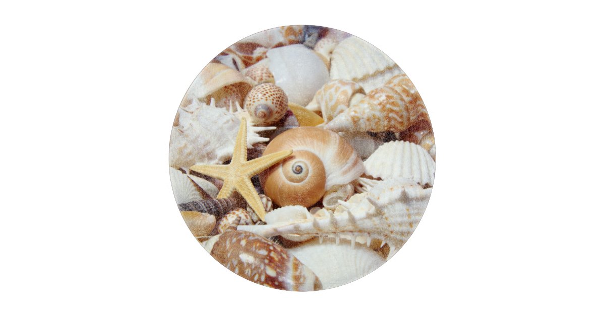 Seashells Cutting Board | Zazzle