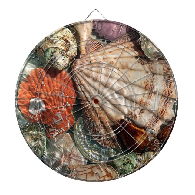 Seashells Dart Board (Front)
