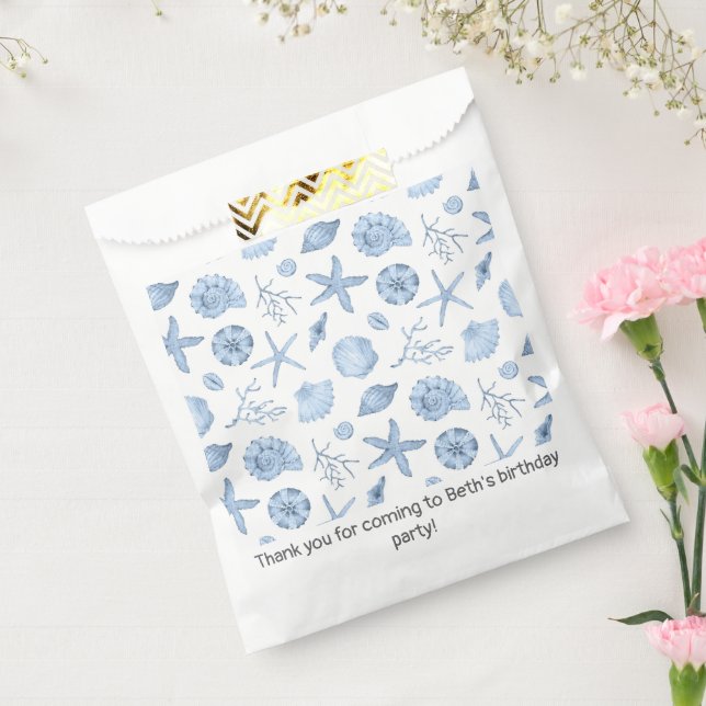 Seashells Favor Bag (Sealed)