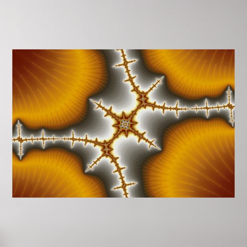 Seashells _ Fractal Poster