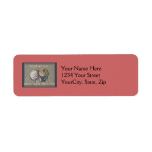 Seashells Greetings From IBSP Seaside Park NJ Label