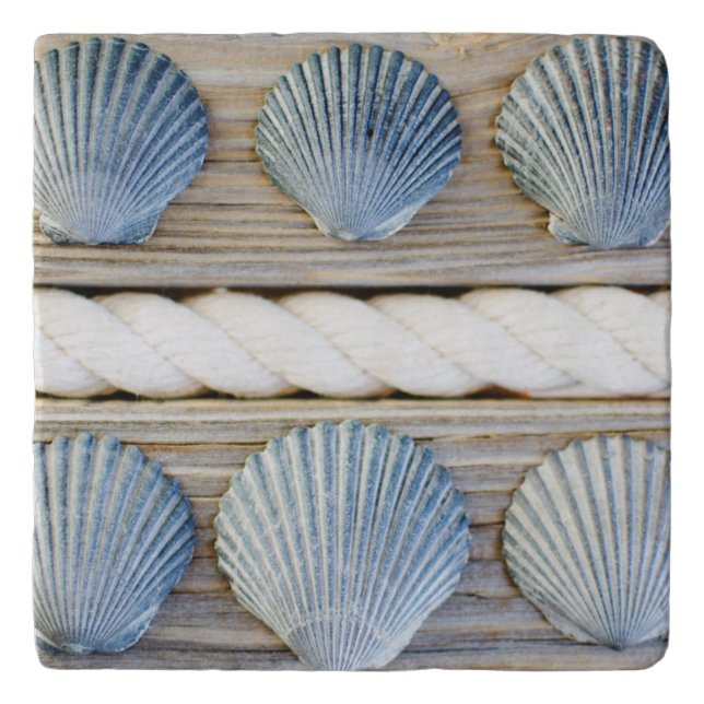 Seashells | New York City Trivet (Front)