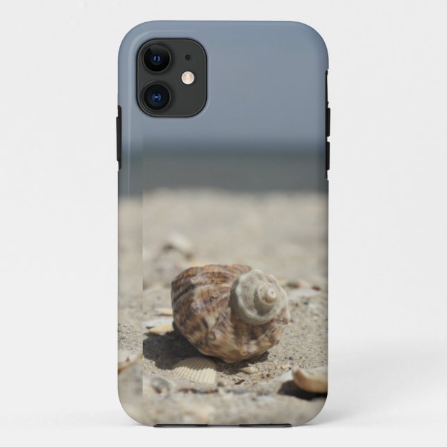 Seashells On Sand By The Sea Case-Mate iPhone Case (Back)