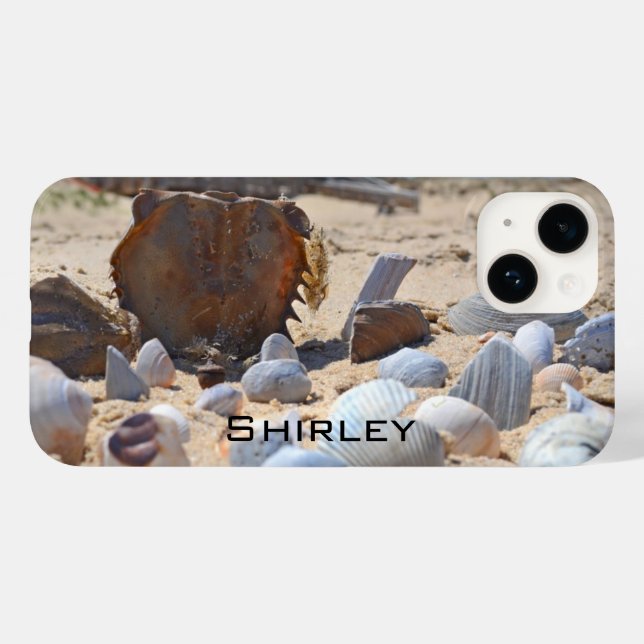 Seashells On The Beach by Shirley Taylor Case-Mate iPhone Case (Back (Horizontal))