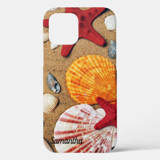 Seashells on the Beach iPhone 12 Case