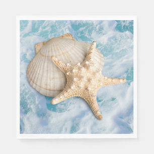 Seashells On The Beach Napkins