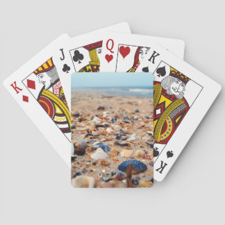 Seashells on the Beach Playing Cards