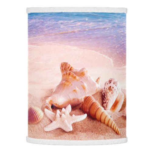 Seashells on the Sea Beach   Lamp Shade