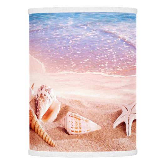 Seashells on the Sea Beach Lamp Shade (Front)