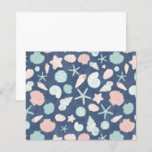 seashells pattern (Front/Back)