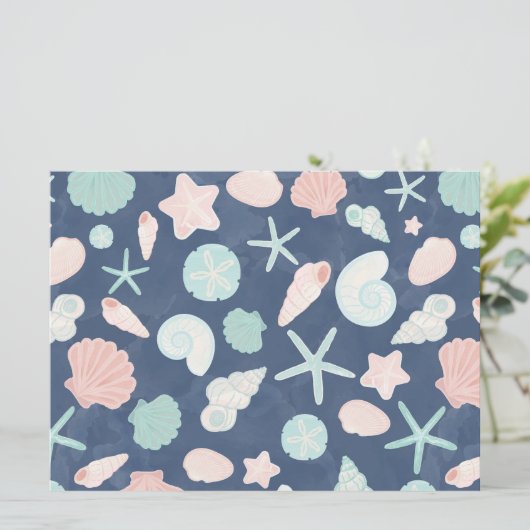 seashells pattern (Standing Front)