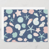 seashells pattern (Front/Back)