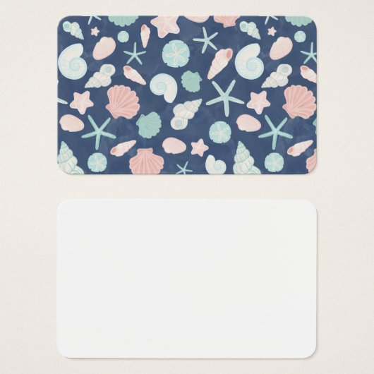 seashells pattern (Front & Back)