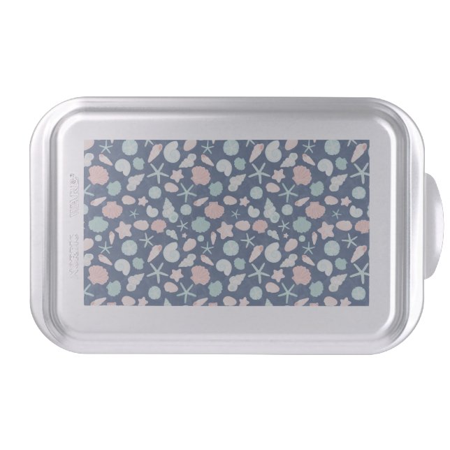 seashells pattern cake pan (Front)