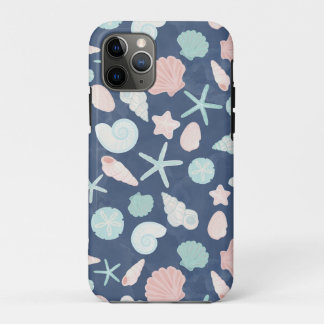 seashells pattern iPhone 11 pro case