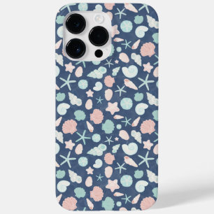seashells pattern Case-Mate iPhone 14 pro max case