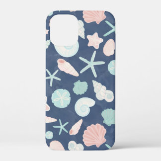 seashells pattern iPhone 12 mini case