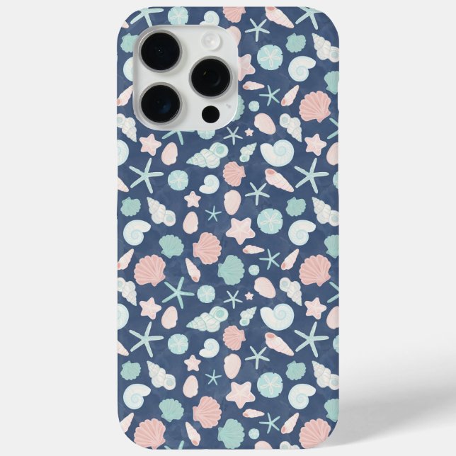 seashells pattern Case-Mate iPhone case (Back)