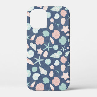 seashells pattern iPhone 12 mini case