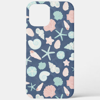 seashells pattern iPhone 12 pro max case