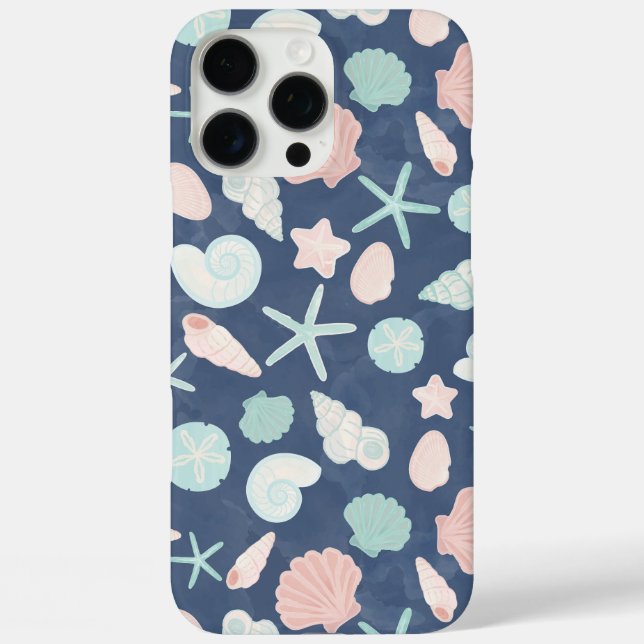 seashells pattern Case-Mate iPhone case (Back)
