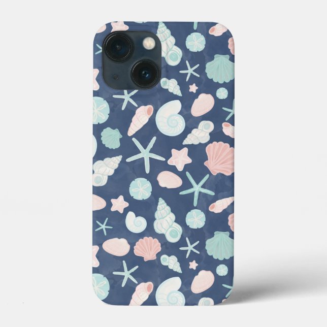 seashells pattern Case-Mate iPhone case (Back)