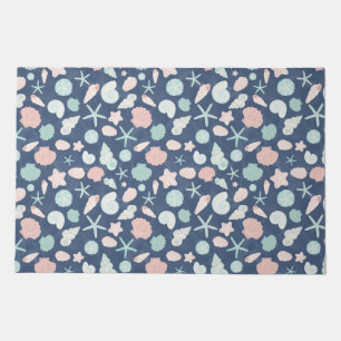 seashells pattern doormat