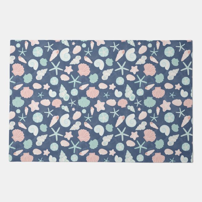 seashells pattern doormat (Front)