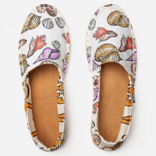 Seashells Pattern  Espadrilles