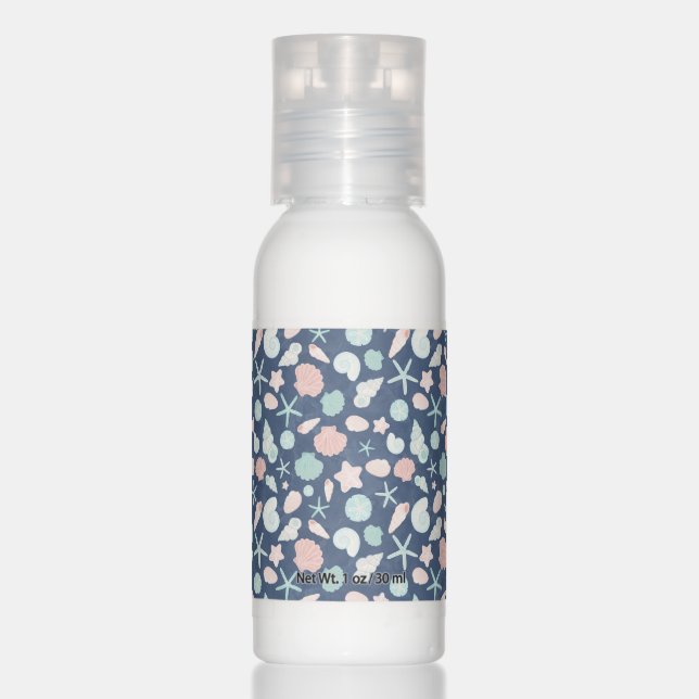 seashells pattern hand lotion (Front)