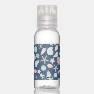 seashells pattern hand sanitizer