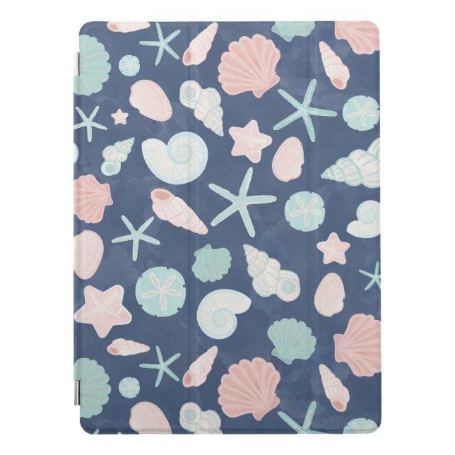 seashells pattern iPad pro cover (Front)