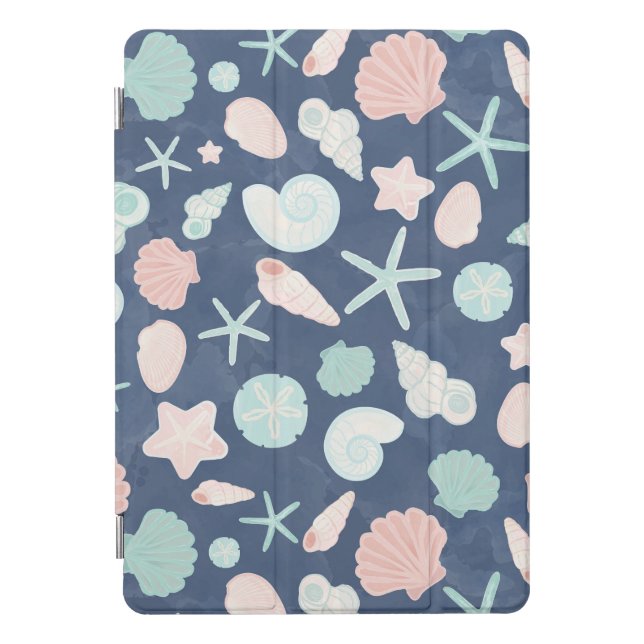 seashells pattern iPad pro cover (Front)