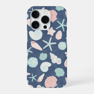 seashells pattern iPhone 16 pro case