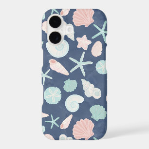 seashells pattern iPhone 17 case