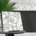 Seashells pattern - Mother of pearl Ceramic Tile<br><div class="desc">Seashells pattern - Mother of pearl</div>