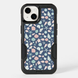 seashells pattern OtterBox iPhone 14 case