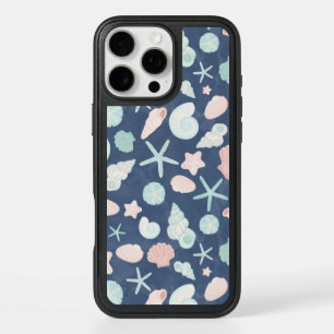 seashells pattern iPhone 16 pro max case